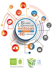 Poster of the 6th event of successful experiences in the implementation of ICT in teaching