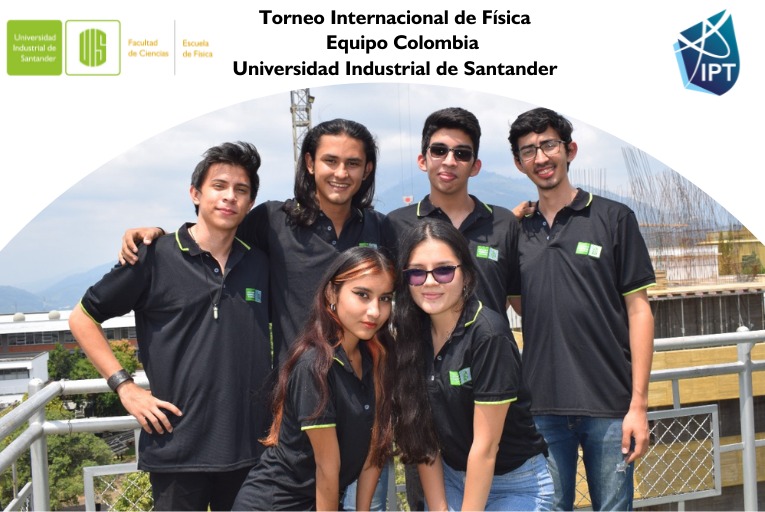 Imagen que muestra a los estudiantes UIS que representarán a la UIS en el IPT