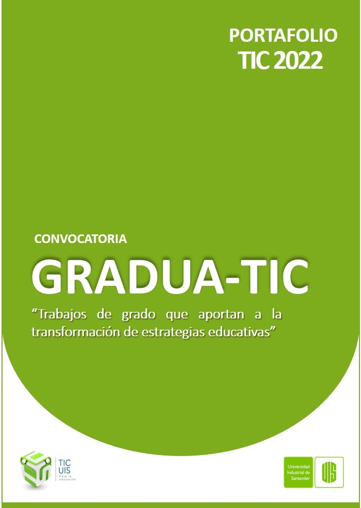 Imagen que muestra el título de la convocatoria Gradua-TIC