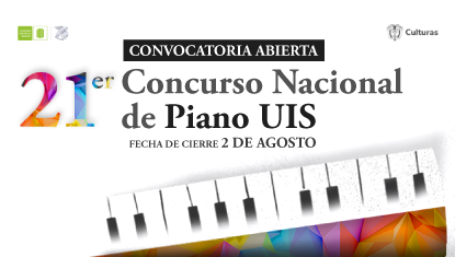 Acceso al sitio web del Concurso Nacional de Piano UIS 2024