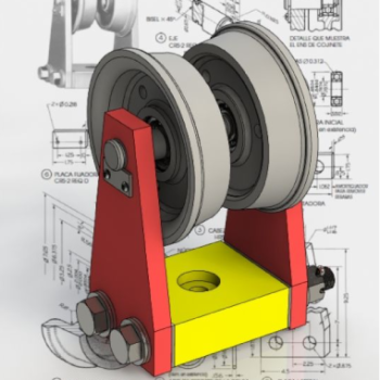 The School of Industrial Design UIS presents to the educational community and the general public the research lines of its Research Group in Service Robotics and Industrial Design (GIROD). Photo taken from the stock images showing the design of a wheel.